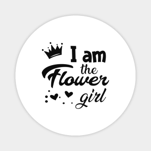 Flower - I am the flower girl Magnet